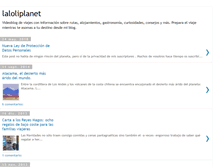 Tablet Screenshot of laloliplanet.com